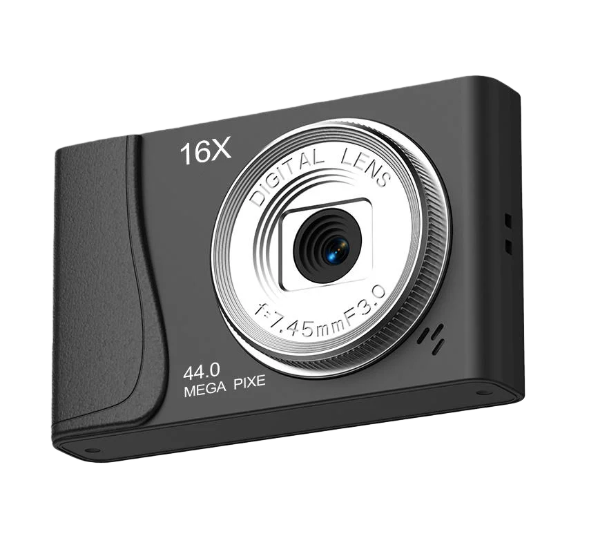 Retro CCD Camcorder 24 Million Pixels, 4K Digital Camera, 16x Zoom, Compact Cameras, Auto Focus for Adults Beginners, Children's Photography