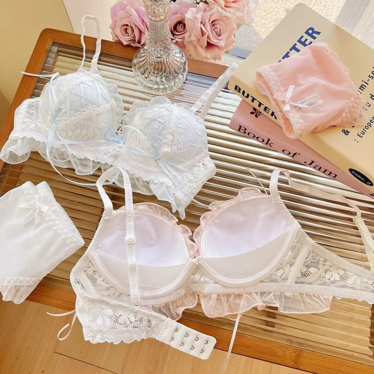 Soutien-gorge Push-Up Lolita Dentelle — Style Japonais Princesse