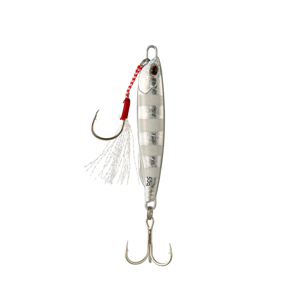 Leurre de Pêche Artificiel Japonais 10 à 50g — Appat Casting Bar & Poissons de Mer