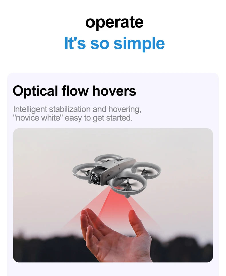 Drone Lenovo Gt3 Max 8k Hd Fotografía Aérea Pantalla Grande Posicionamiento de Flujo Óptico Motor Sin Escobillas Evitación Inteligente de Obstáculos