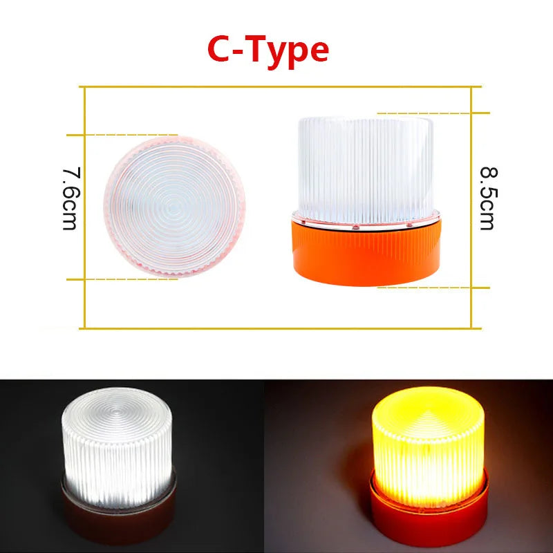 Lumière de secours Led V16 pour voiture, lumière clignotante d'explosion, stroboscope à Induction magnétique, voyant d'avertissement clignotant, accessoire de sécurité
