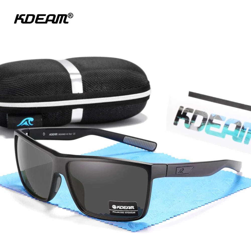 Lunettes de soleil résistantes aux rayures — verres polarisés, protection UV400, sport et loisirs