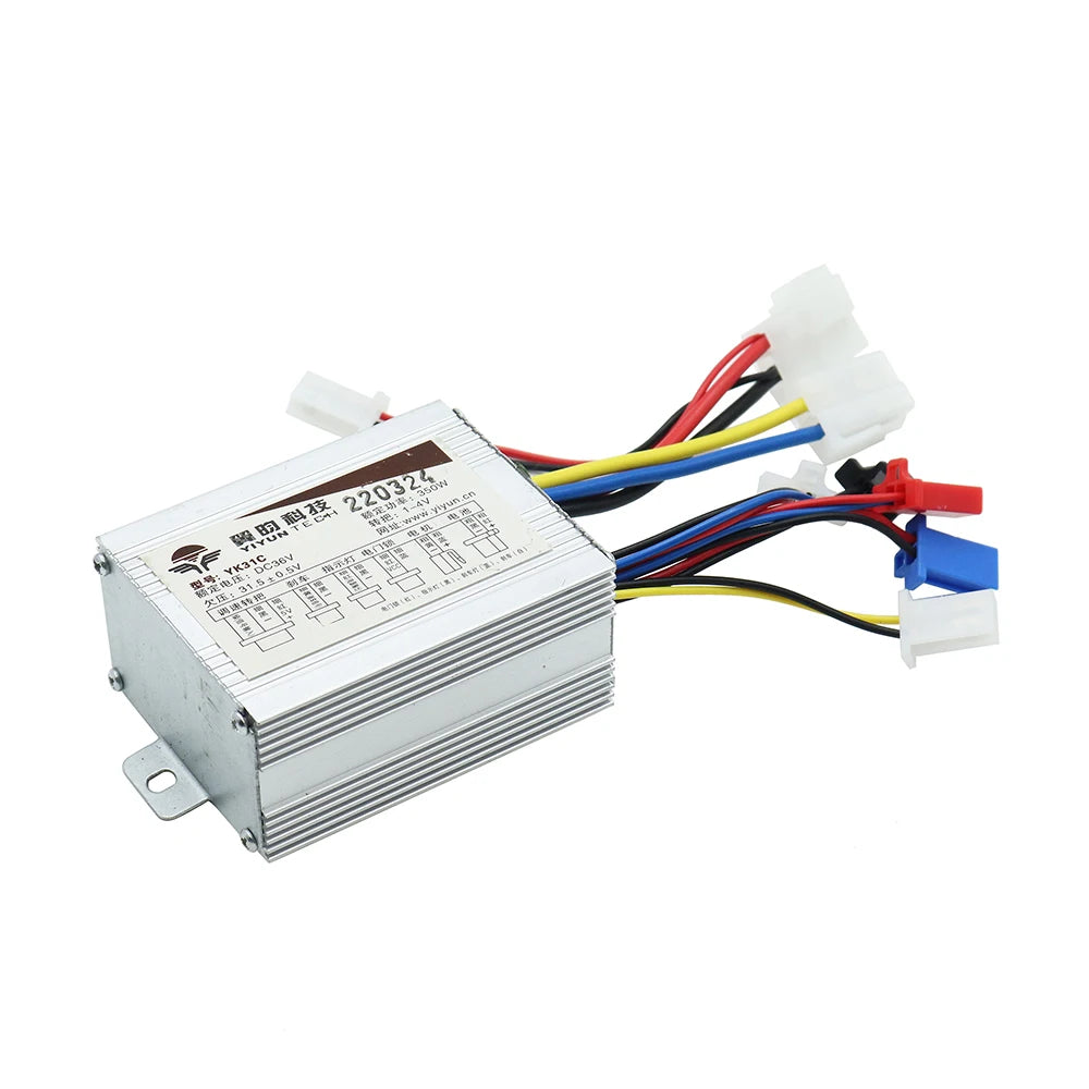 Accesorios para bicicletas eléctricas y patinetes, controlador de motor cepillado y empuñadura de acelerador 24V 36V 48V 250W 350W 500W 1000W