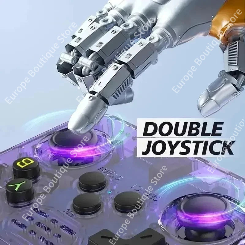 Console de jeu rétro portable 3,5" IPS — 64/128 Go, 20000+ jeux, émulateurs rétro, vente en gros