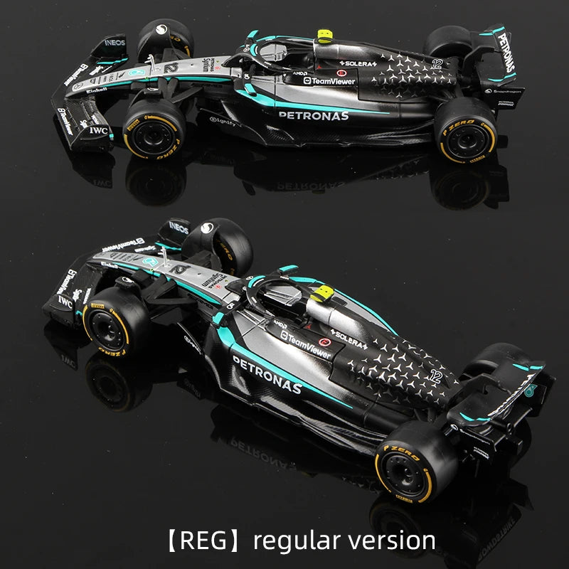 Modèle réduit F1 1:43 métal moulé sous pression 2025 — voiture de course, collection, jouet