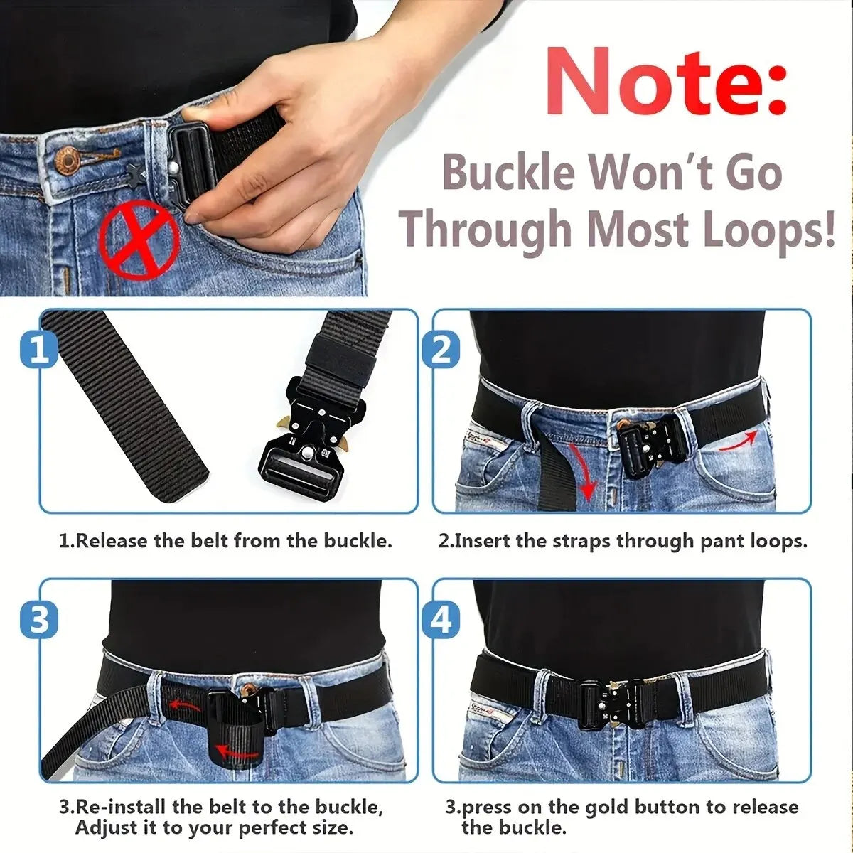 Cinturón multifuncional para hombre, lona de alta calidad para nailon, cinturón de lujo para hombre, jeans deportivos para mujer