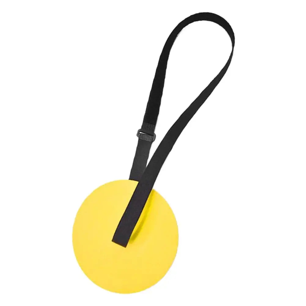 Disque Cible Entraînement Football & Hockey — Tir de Précision, TPE Léger, Sangle Réglable