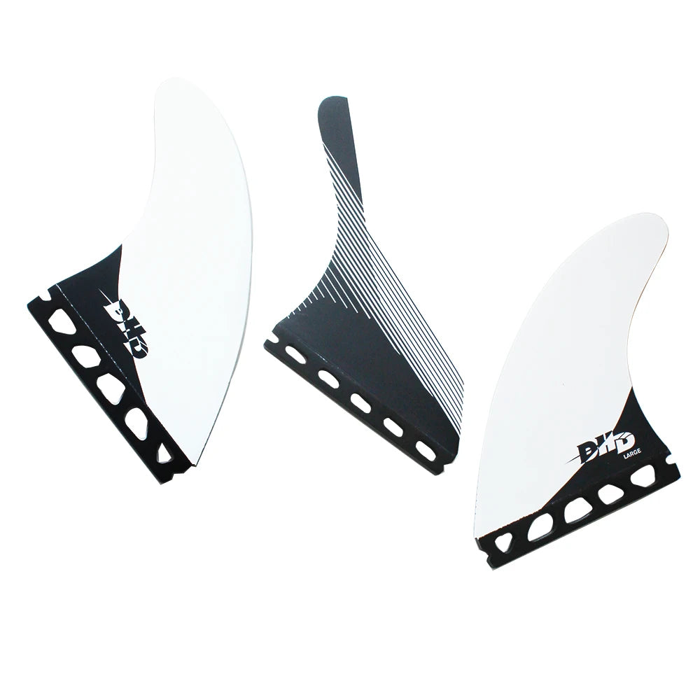 Palmes de surf en carbone et fibre de verre — nid d'abeille, propulseur, haute performance