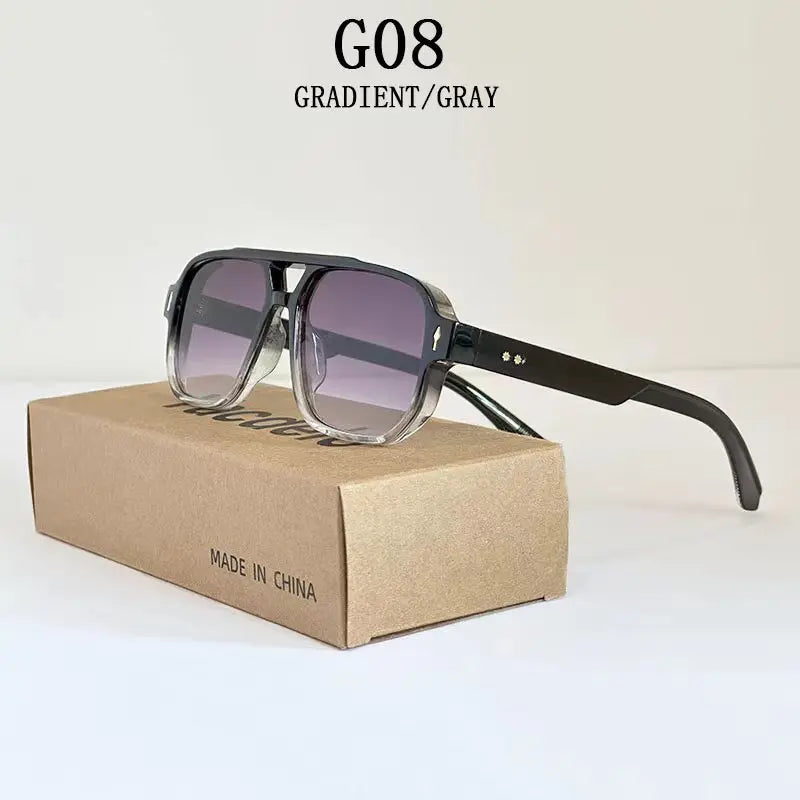 Men's vintage fashionable sunglasses, dropshipping, 2025