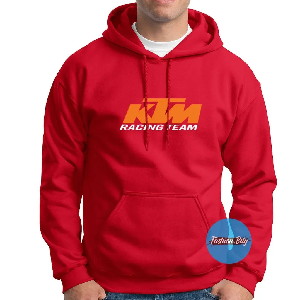 Trendy Hooded Sweatshirts for Men / Sweatshirts KTM Sportswear Streetwear Pullovers for Women