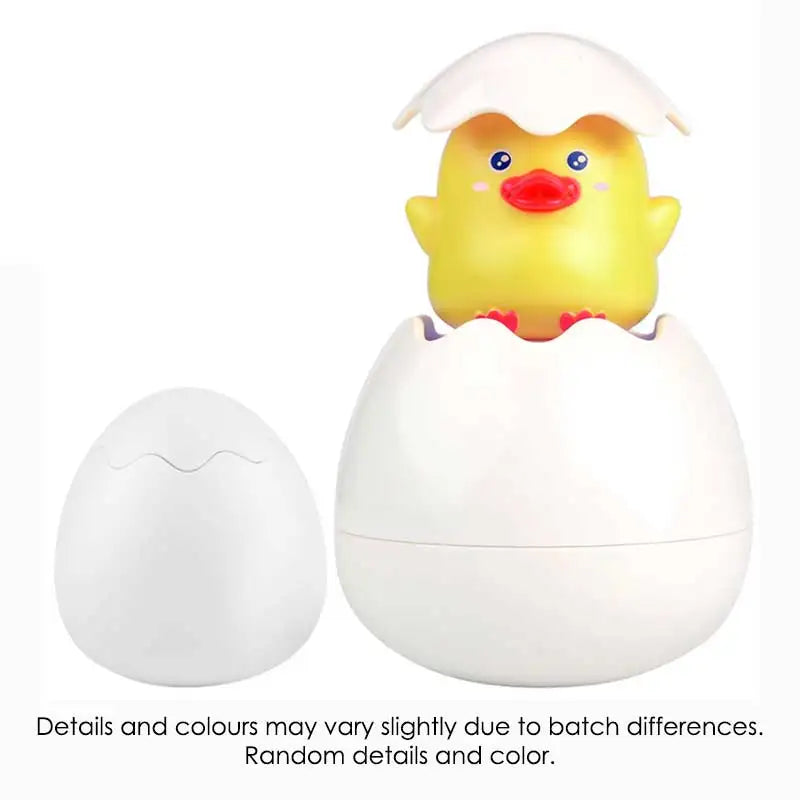 Juguete de baño para bebé, pato bonito, pingüino, huevo, rociador de agua, baño, ducha, juguetes de agua para nadar, regalo para niños