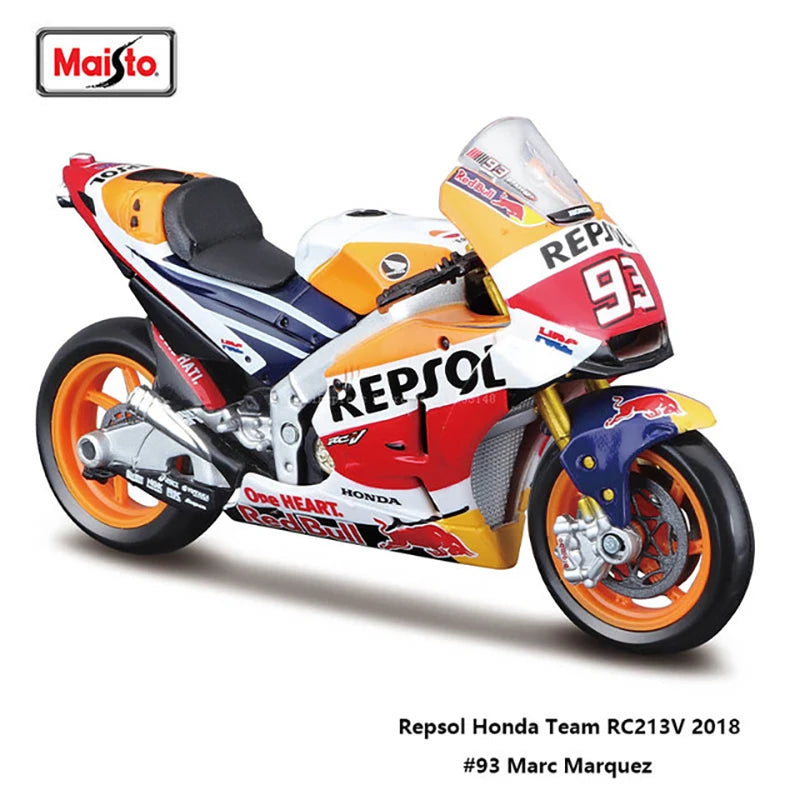 Modèle Réduit Moto GP 1:18 Champion 2024 — Alliage Moulé, Collection & Cadeau