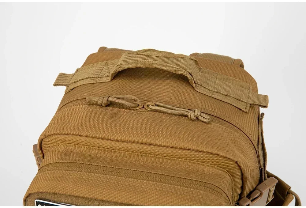 Sac à Dos Tactique Plein Air 25L/45L Homme Femme — Randonnée École Porte-Bouteille