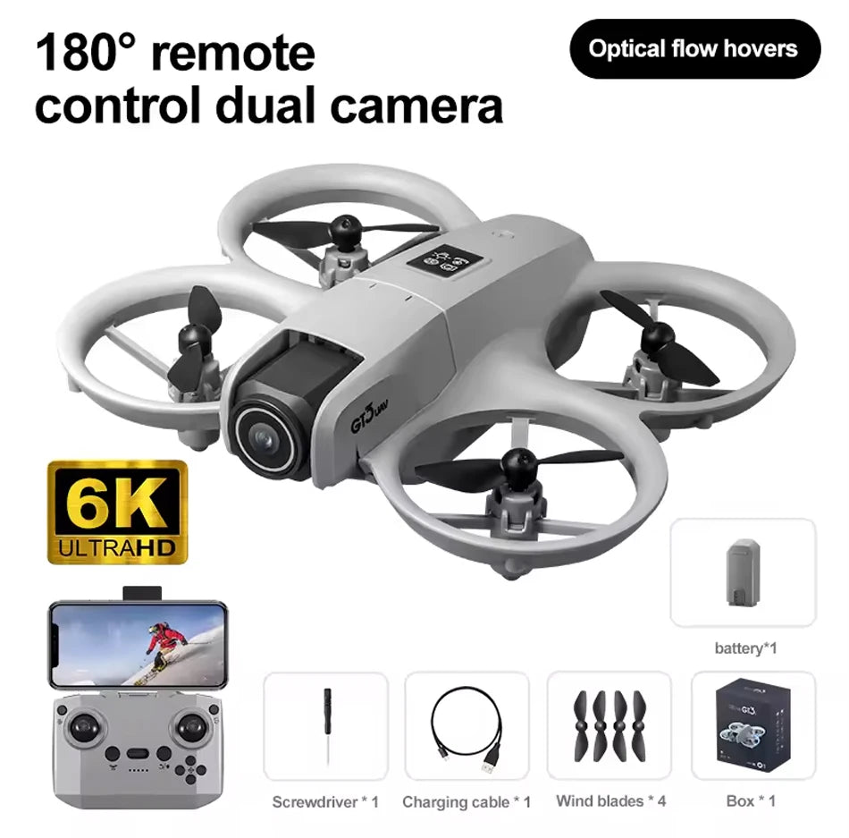 2026 Drone New 2026 Drone 8K HD Screen Control Professional Remote Control Brushless Quadcopter Mini UAV
