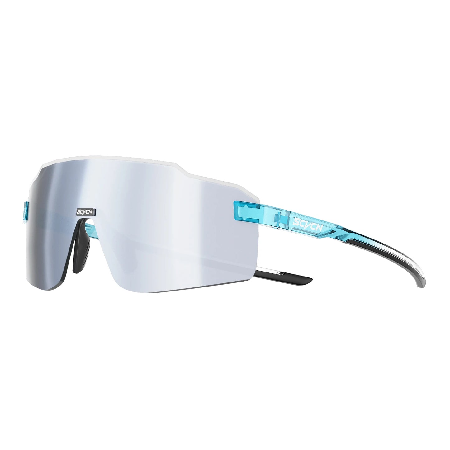 Lunettes de cyclisme photochromiques SCVCN pour hommes et femmes, lunettes de vélo de route et de VTT, lunettes de randonnée décontractées, coupe-vent