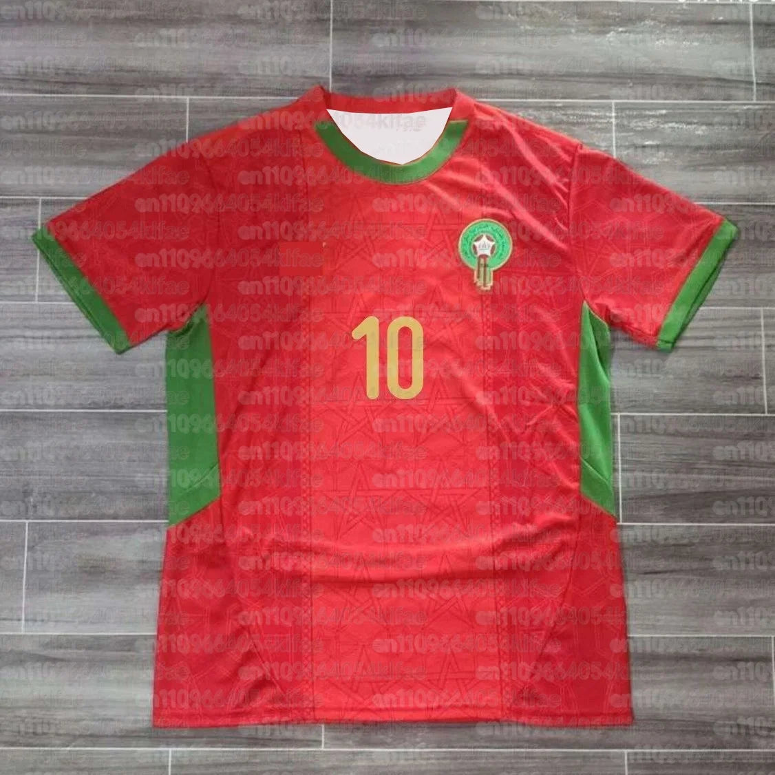Morocco 2025 Home and Away Soccer Jersey Set, 3D Printed, Short Sleeve, for Outdoor Sports, Adult and Kids T-shirt