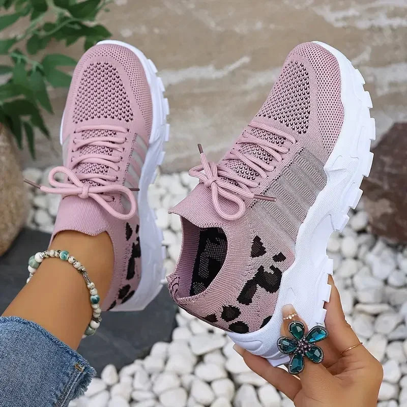 Zapatillas casuales para mujer 2025 ligeras y transpirables, alpargatas casuales para mujer, zapatillas de plataforma para mujer Tenis Feminino Basket Femme