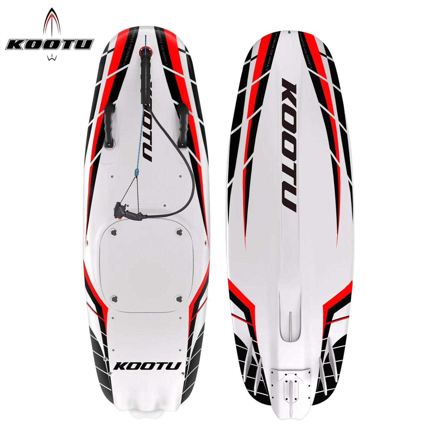Tablas de surf de fibra de carbono para jet, tabla de surf a gasolina, tablas de surf eléctricas de agua de 109 cc
