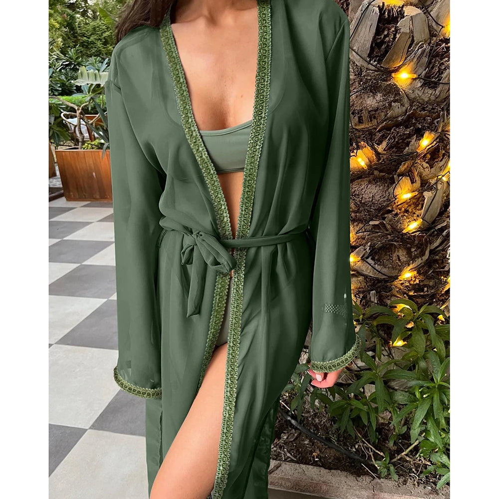 Blue Eyes Bikini Cover-Up, Tuniques de plage, Long Kaftan, Robe de plage, Sarong, Maillots de bain
