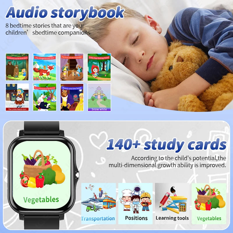 Nuevo reloj inteligente para niños con 20 modos deportivos, podómetro, monitor de sueño, reloj deportivo para niños, regalo de cumpleaños, juguete de regalo para niñas y niños