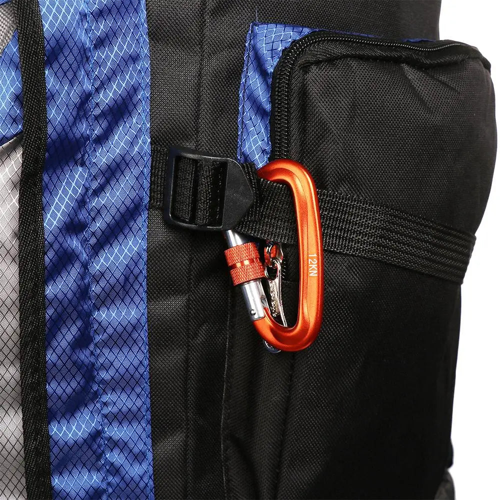 Accessoires de verrouillage principal de sécurité en aluminium de qualité, équipement de protection d'alpinisme, mousqueton professionnel, crochets pour clés d'escalade