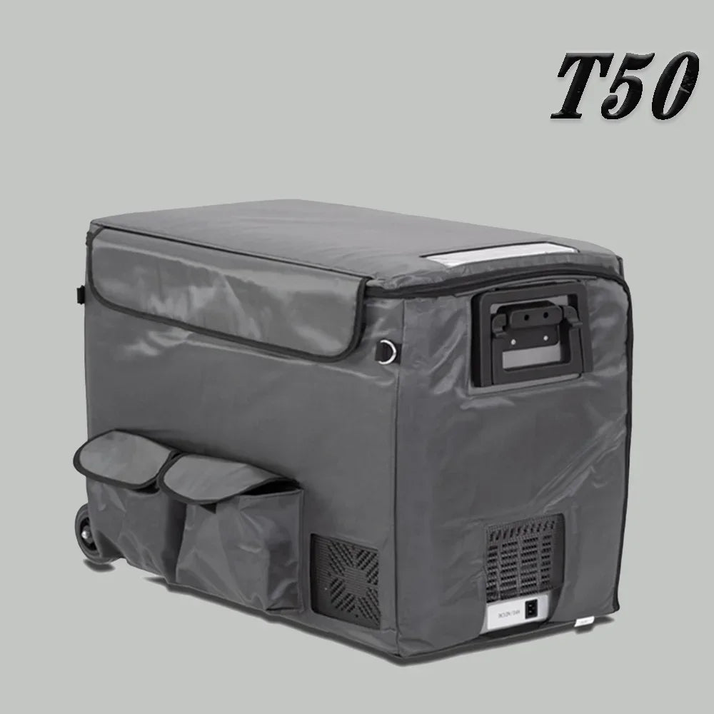 Réfrigérateur extérieur avec housse d'isolation — voyage, camping, série 25-75L