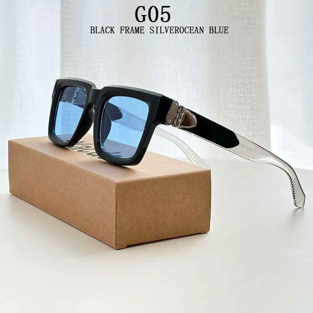 2026 Square Sunglasses Women Fashion Vintage Luxury Sunglasses Men Fashion Eyewear Gafas De Sol Hombre Luxury Women's Sunglasses