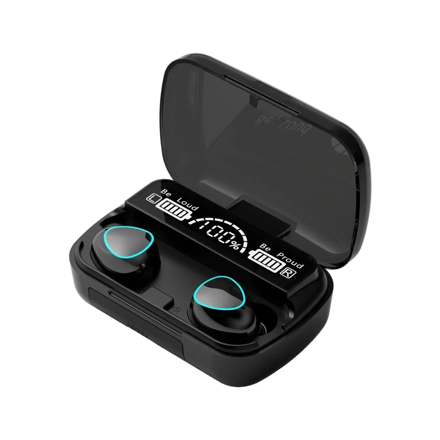 Original M10 Wireless Bluetooth Earbuds – All-in-One Sports Headphones with Noise Cancellation, Stereo Sound, and Built-in Microphone