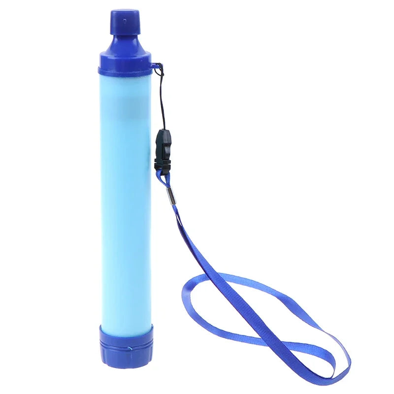 Mini filtre à eau en plein air, paille de Purification de Camping, purificateur d'eau Portable de randonnée pour la survie ou les fournitures d'urgence