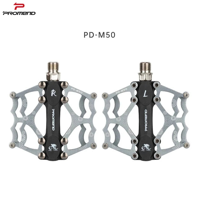 Pédales VTT Ultra-Légères Aluminium Plates — Pièces Vélo 9/16 Pouces