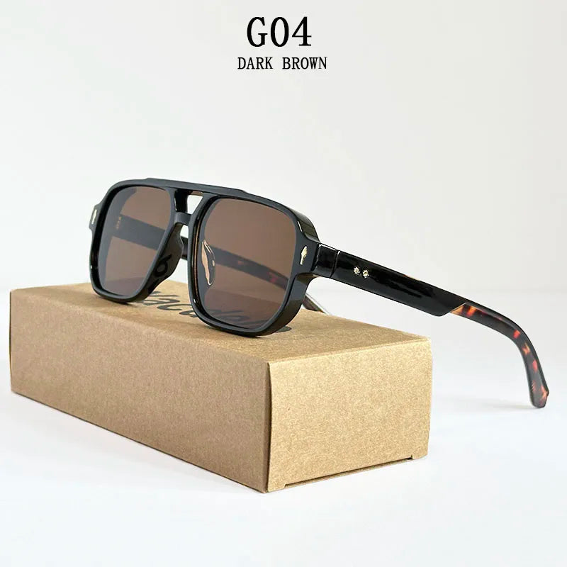 Men's vintage fashionable sunglasses, dropshipping, 2025