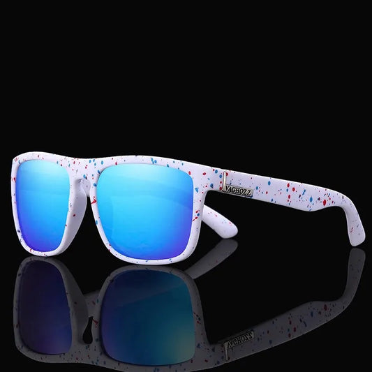 VAGHOZZ Classic Brand Sunglasses Men UV400 Fishing Sunglasses Women Square Outdoor Male Sport Eyewear Driving Shades
