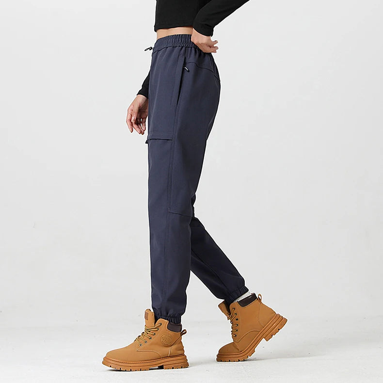 LNGXO hiver épais polaire pantalon hommes femmes imperméable coupe-vent chaud survêtement pantalon unisexe randonnée Camping escalade ski pantalon