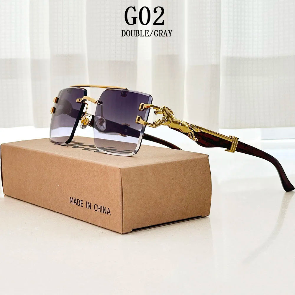 Gafas de sol de hombre 2025 de estilo vintage, gafas de sol cuadradas de mujer, envío gratis, gafas de sol de lujo, Gafas De Sol Hombre, Lunette Soleil Femme