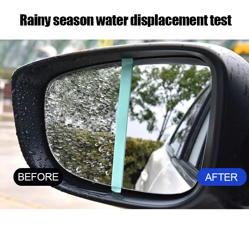 Spray hydrofuge pour voiture, revêtement Anti-pluie pour voiture, verre hydrophobe, liquide Anti-pluie, masque miroir pour pare-brise, âge chimique automobile