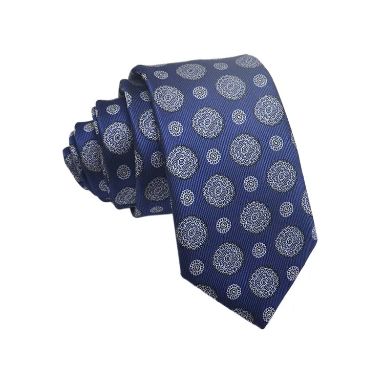 35 Styles Men's Jacquard Silk Ties Floral Dot 8 cm Necktie Accessories Daily Use Shirt Suit Tie Wedding Party Gifts Tie