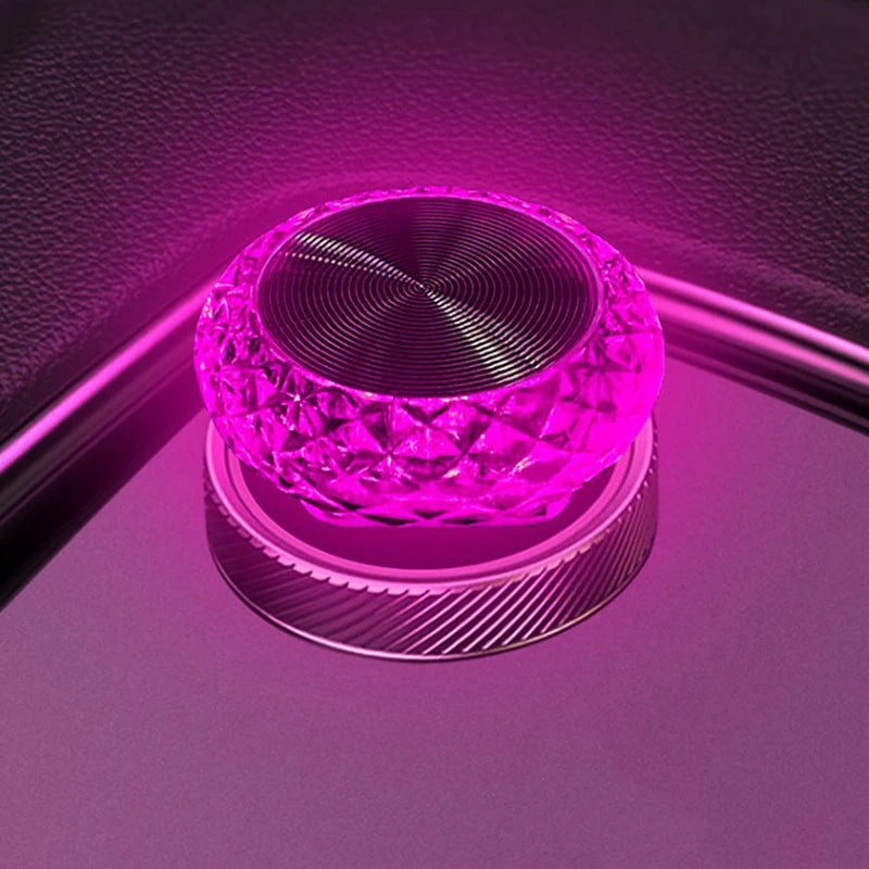 Mini lumière ambiante LED USB Portable pour voiture, lampes d'ambiance décoratives pour intérieur automobile, lumière d'ambiance, lumière d'ordinateur, Plug Play
