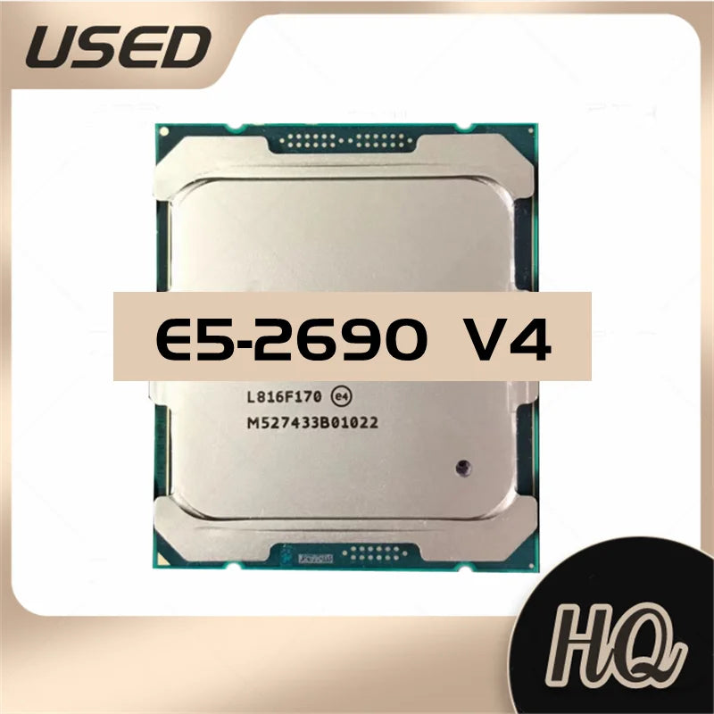 Xeon E5 2690 V4 LGA 2011-3 2,6 Ghz E5-2690 V4 14 cœurs et 28 fils 135W E5-2690V4