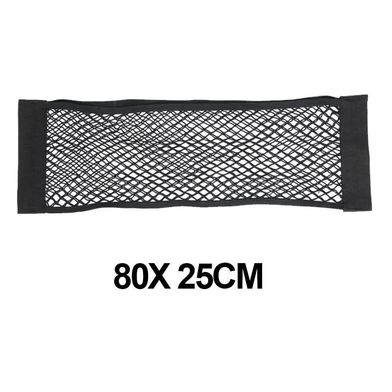 Car Trunk Storage Bag, Nylon Mesh Nets, Car Rear Trunk Organizer, Elastic String Luggage Net Holder, Pocket Vehicle Supplies