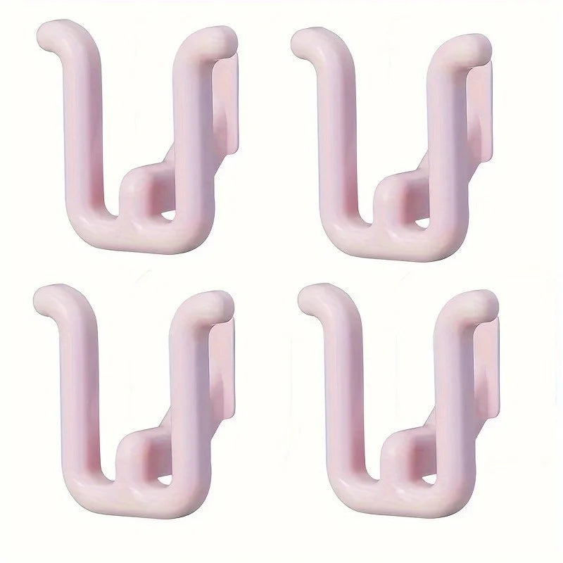 Ganchos de ventosa para baño, accesorios para el hogar, 4 unidades