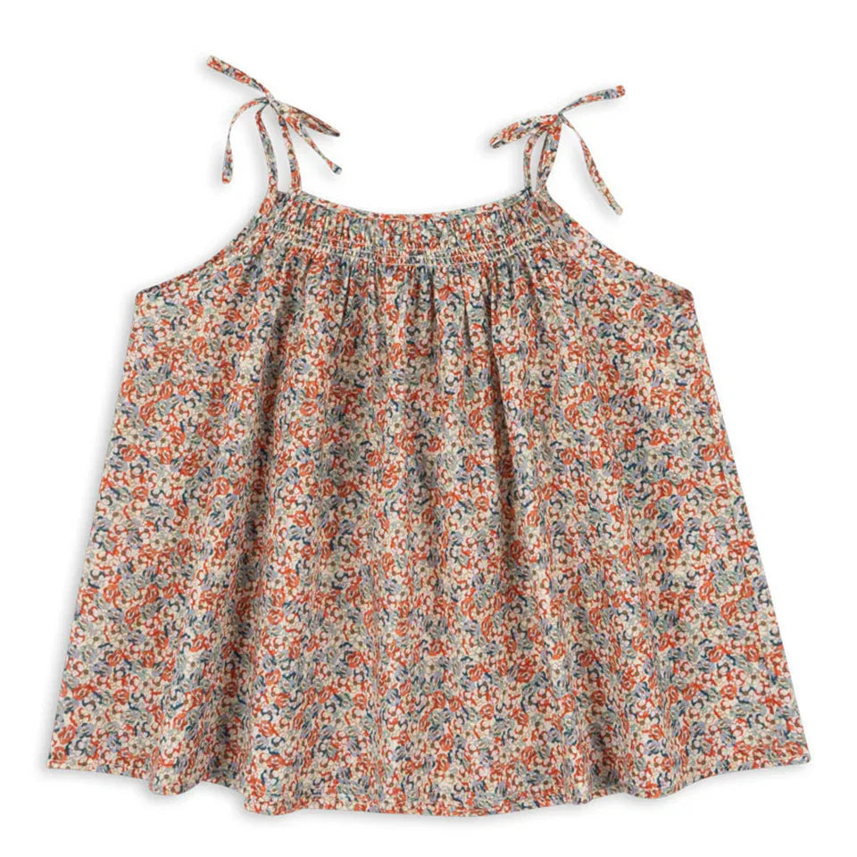Robes d'été en coton pour bébés filles 2026 — débardeurs à imprimé floral, t-shirts, shorts, ensembles enfants