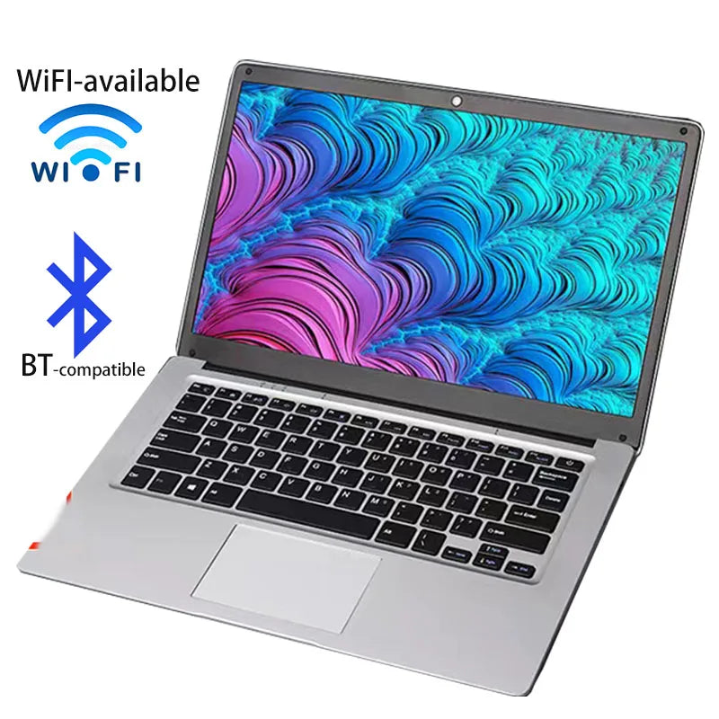 Ordinateur portable 14 pouces Windows 10 — 6 Go RAM, SSD, USB 3.0, WiFi, Bluetooth, Ultrabook
