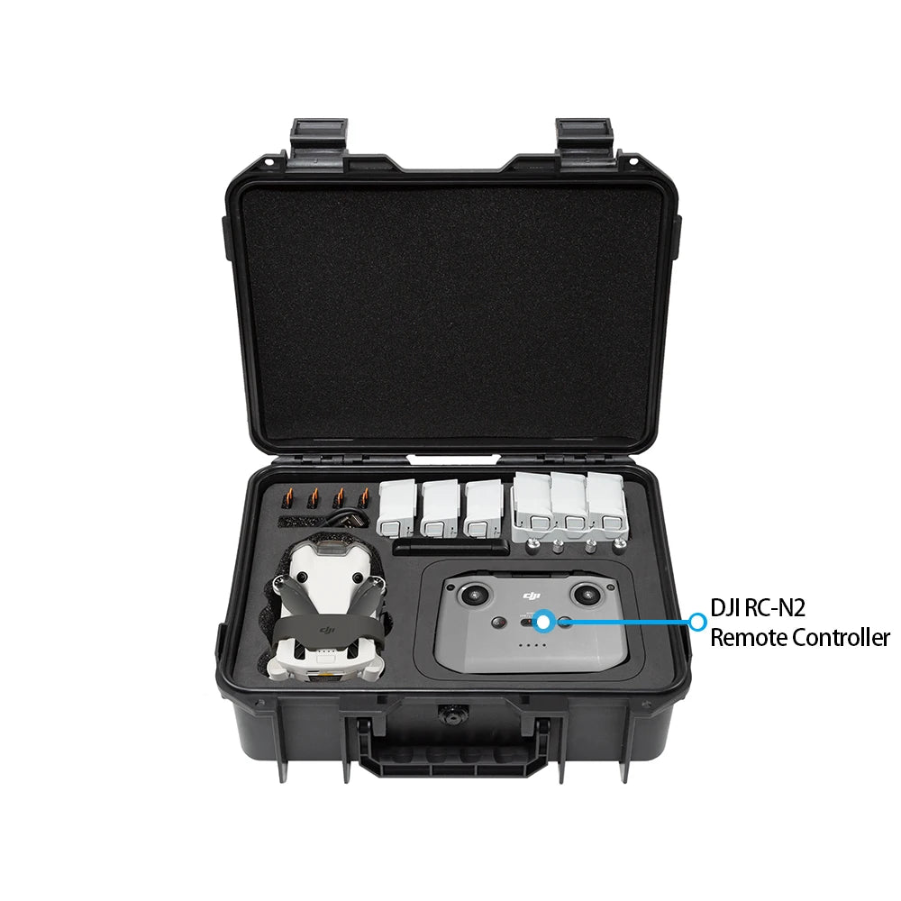 For DJI Mini 3/4Pro Case Mini 4 Pro Explosion-proof Case Mini 4 Pro Portable Bag Waterproof Hard Shell Large Capacity Case