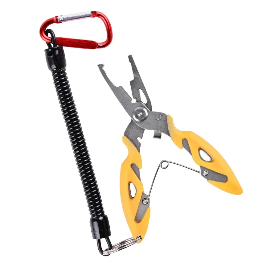 Multifunctional fishing tools, merchandise accessories, winter gear, pliers, fly tying vise, fly scissors, braid 2021, fish plier set