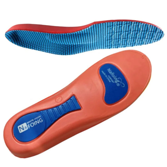 Sports Orthotic Insoles for Men and Women, Breathable EVA, Shock Absorption, Insoles for Running, Basketball Shoes, Sports Care