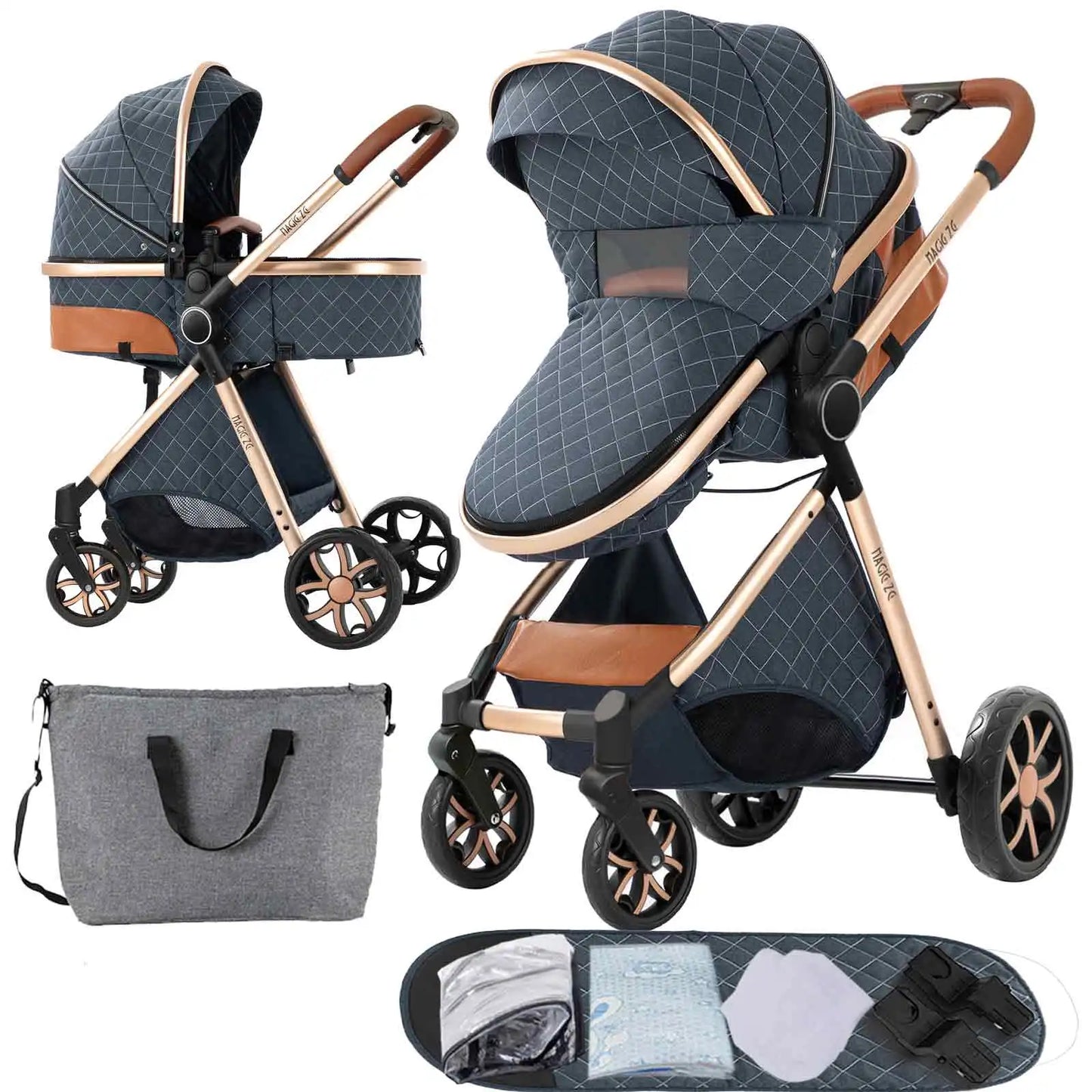 Cochecito, cochecito de bebé, accesorios para bebés, cochecito 2 en 1, artículos para recién nacidos, carrito de bebé, capazo, cochecitos de bebé de cuatro ruedas