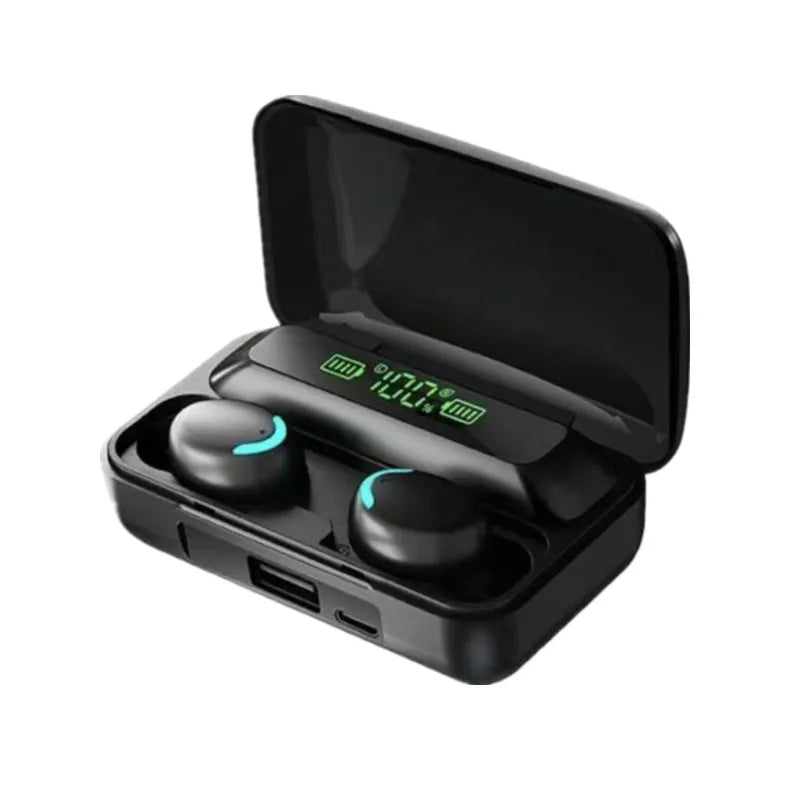 New 9D Stereo Bluetooth Earbuds, Deep Bass, Sport Earphones, Hands-Free, Touch Control, TWS Wireless Headphones, Waterproof Headset