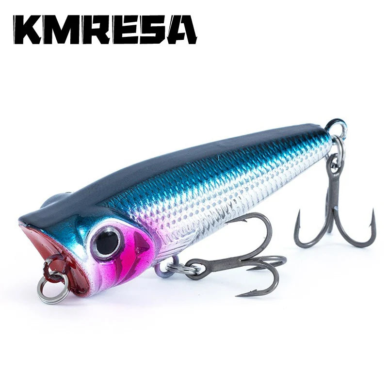 Mini Popper Leurre de Pêche Flottant — 5.3cm / 4.5g Wobbler