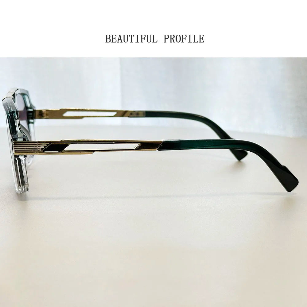 2026 Gafas de Sol de Lujo para Mujer Vintage Gafas de Sol Cuadradas para Hombre Envío Directo Gafas de Moda Gafas de Sol Hombre Gafas de Sol Mujer