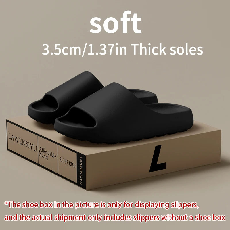 EVA – Men's Non-Slip Slippers, Thick-Soled, Comfortable, Lightweight, for Indoor and Outdoor Use